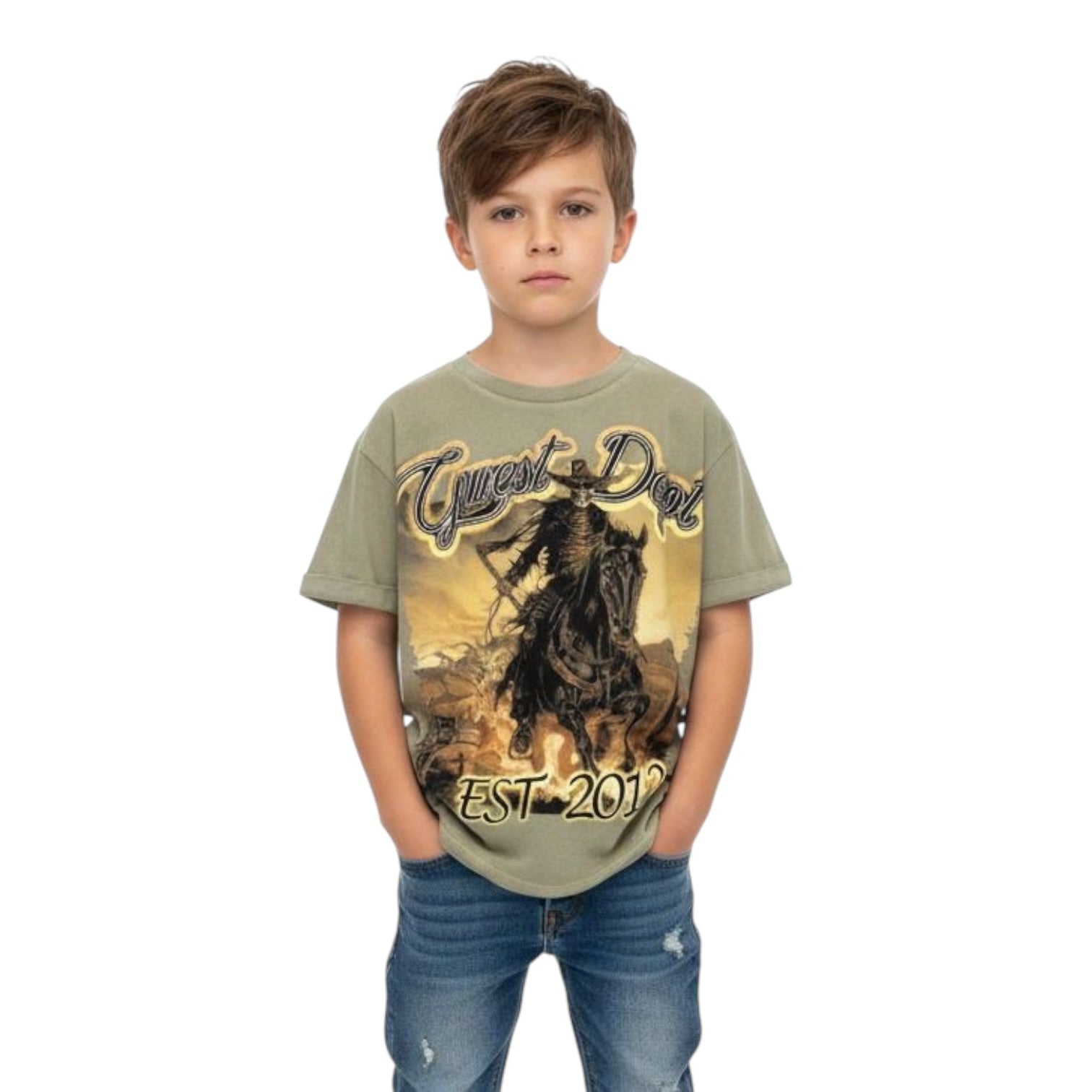 G*WEST: BOYS Deadwood Drifter SS Tee 9440